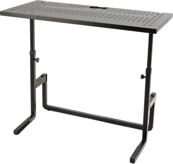 Quiklok Station de travail DJ en acier pliable réglable en hauteur 1000 mm Quiklok Station de travail DJ en acier pliable réglable en hauteur 1000 mm