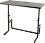 Quiklok Station de travail DJ en acier pliable réglable en hauteur 1000 mm
