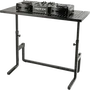 Quiklok Station de travail DJ en acier pliable réglable en hauteur 1000 mm
