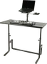 Quiklok Station de travail DJ en acier pliable réglable en hauteur 1000 mm