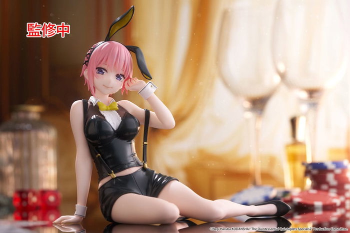 The Quintessential Quintuplets 3 statuette PVC Desktop Cute Figure Ichika Nakano Bunny Ver. 13 cm The Quintessential Quintuplets 3 statuette PVC Desktop Cute Figure Ichika Nakano Bunny Ver. 13 cm