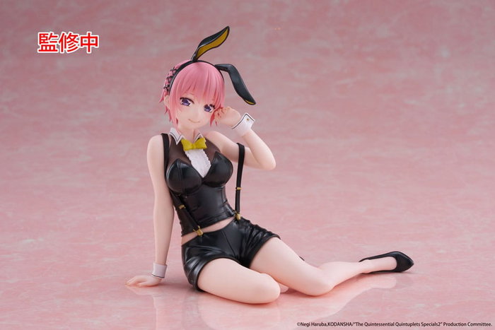 The Quintessential Quintuplets 3 statuette PVC Desktop Cute Figure Ichika Nakano Bunny Ver. 13 cm The Quintessential Quintuplets 3 statuette PVC Desktop Cute Figure Ichika Nakano Bunny Ver. 13 cm