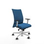 Piqueras Y Crespo Silla Albacete bleue clair avec mécanisme synchrone