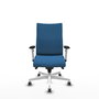 Piqueras Y Crespo Silla Albacete bleue clair avec mécanisme synchrone