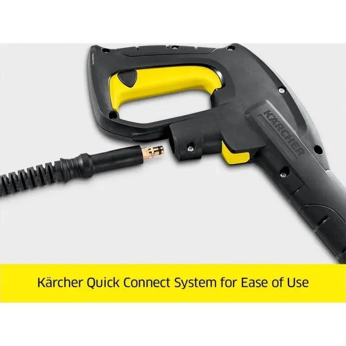 Karcher Set de raccord rapide Quick Coupling avec pistolet, flexible haute pression 7.5 m et sécurité enfant - Compatible toutes machines sauf modèles avec enrouleur
