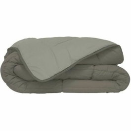Toison D'Or Couette CALGARY Taupe & Lin 220 x 240 cm