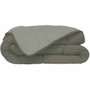 Toison D'Or Couette CALGARY Taupe & Lin 220 x 240 cm