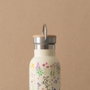 ERIK Gourde Isotherme en Acier Inoxidable 500ml avec Bouchon Étanche - Motif Fleurs Sauvages