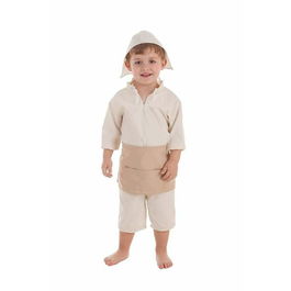 Déguisement pour Enfants Molinero 2-3 Ans Blanc 4 Pièces