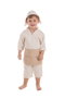 Creaciones Llopis Déguisement Meunier Blanc 4 Pièces pour Enfants 2-3 Ans