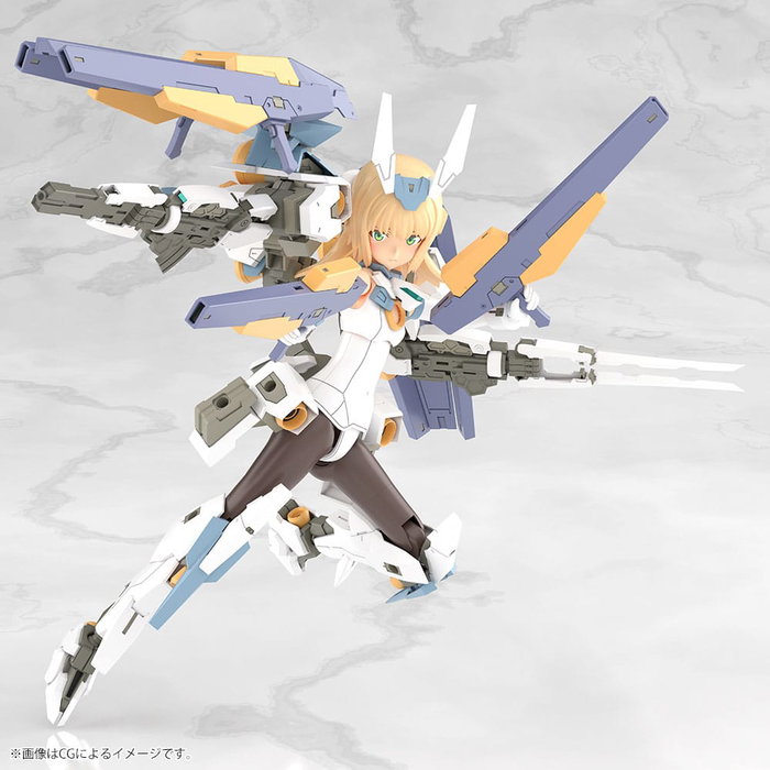 Frame Arms Girl figurine Plastic Model Kit Grande Scale Baselard 25 cm