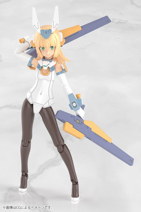 Frame Arms Girl figurine Plastic Model Kit Grande Scale Baselard 25 cm