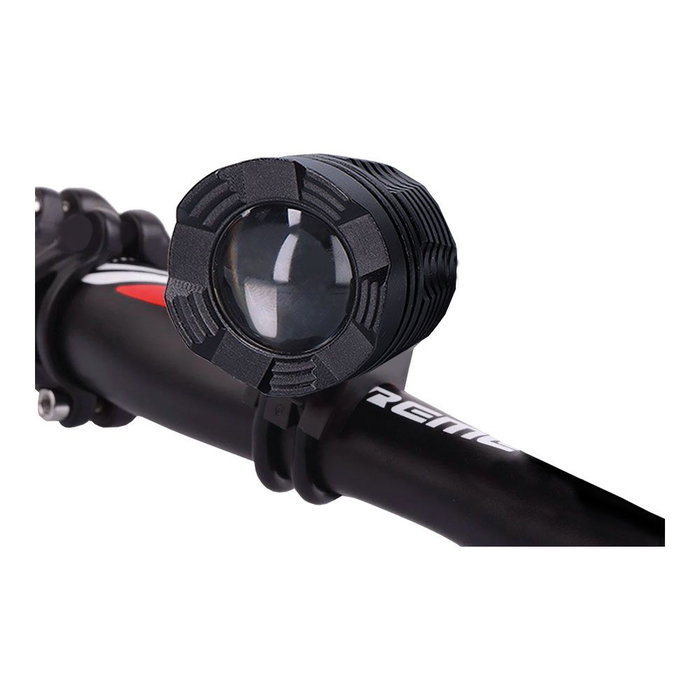 Edm Lampe frontale et vélo LED rechargeable aluminium 180 lm 50 lm flash IP54 5 W avec batterie et chargeur Edm Lampe frontale et vélo LED rechargeable aluminium 180 lm 50 lm flash IP54 5 W avec batterie et chargeur