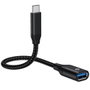 Conceptronic ABBY18B Adaptateur USB-C mâle vers USB-A femelle 10 Gb/s Noir