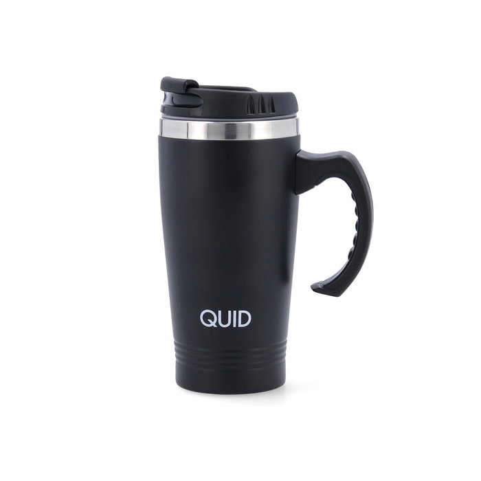Quid Mug en Acier Inoxydable Cocco 0,45 L - Thermique Frío Calor 12h, Double Paroi, Sans BPA, Bouchon Antifuites Quid Mug en Acier Inoxydable Cocco 0,45 L - Thermique Frío Calor 12h, Double Paroi, Sans BPA, Bouchon Antifuites