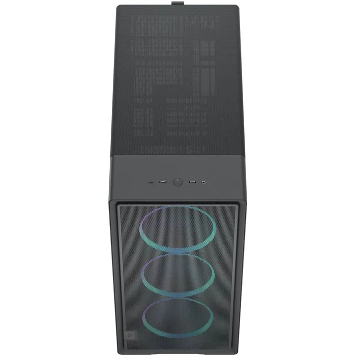 Fractal Design FD-C-EPO1X-04 - Boîtier PC Tour Epoch XL Noir TG Vitre Teintée RGB - Compatible E-ATX, GPU 425 mm, Watercooling, 3 Ventilateurs 140 mm, USB-C 20 Gbit/s