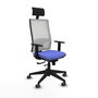 Chaise de Bureau avec Appui-tête Piqueras y Crespo 1D066G1 Bleu clair