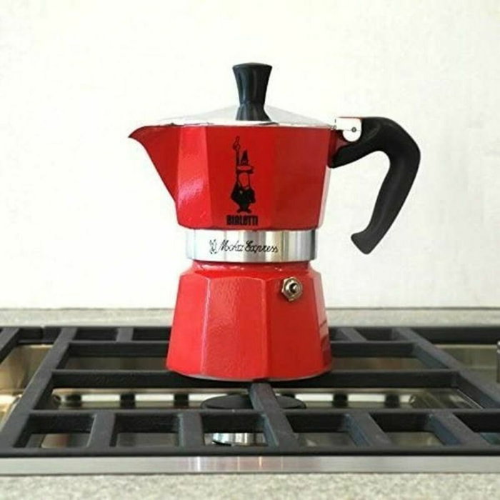 Bialetti Moka Express Rouge 3 Tasses