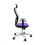 Piqueras y Crespo Chaise de Bureau avec Appui-tête 1D086N2 Lila