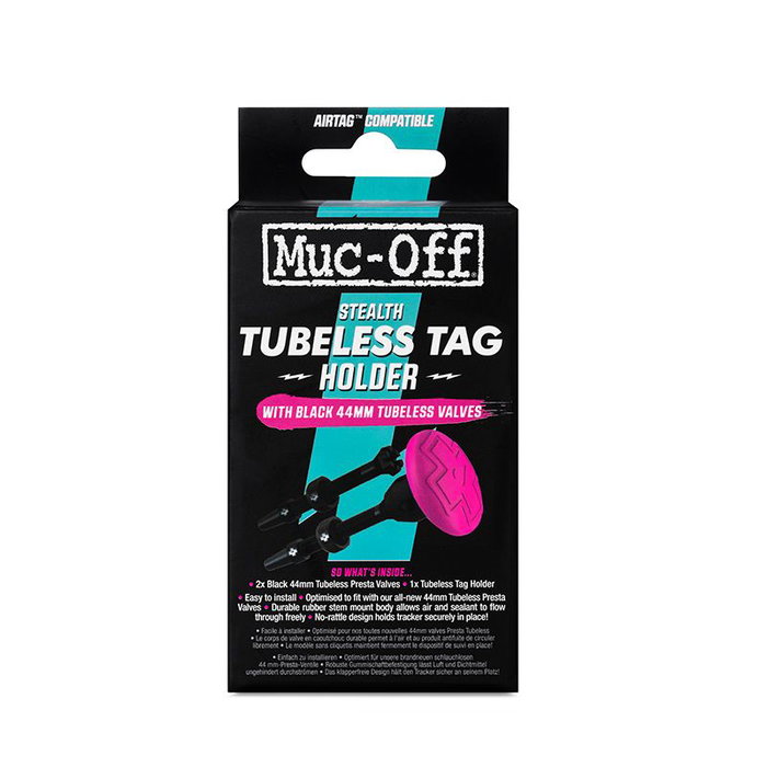 Muc-Off Kit Val.Tubeless/Sop.Muc-Off Secure Tag Apple Airt