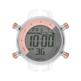 Watxandco RWA1074 Montre Digitale Femme Transparente