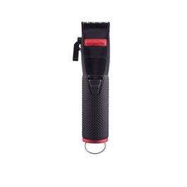 Babyliss Clipper BlackFX Boost+ Tondeuse Professionnelle sans Fil - Couteau Noir DLC 45 mm - Rouges et Noires - Boîtier Métallique - 5 Positions - Autonomie 2h