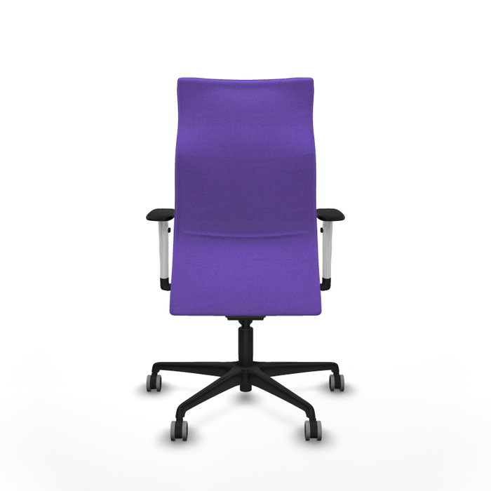 Piqueras Y Crespo Fauteuil de direction Albacete, mécanisme synchrone, tissu Lila