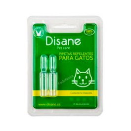 DISANE VET Pipette Antiparasitaire pour Chat, 2 Unités