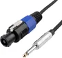 CABLEWORKS Câble Jack / Speakon pour Haut-parleur - 15 m