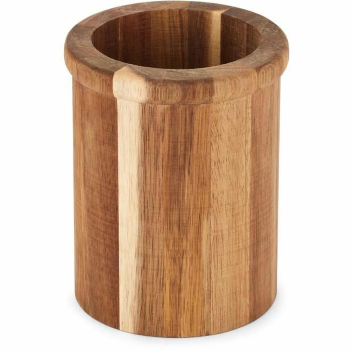 Livoo Set d'ustensiles de cuisine MES153G avec pot en acacia et silicone gris Livoo Set d'ustensiles de cuisine MES153G avec pot en acacia et silicone gris