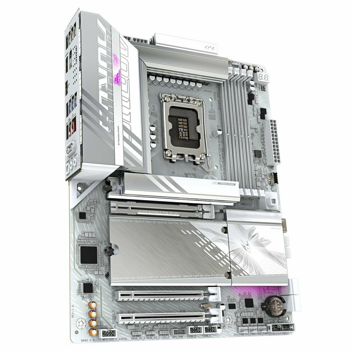 Gigabyte B860 AORUS ELITE WIFI7 ICE, LGA 1851, DDR5, Blanc