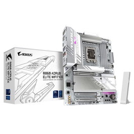 Gigabyte B860 AORUS ELITE WIFI7 ICE, LGA 1851, DDR5, Blanc