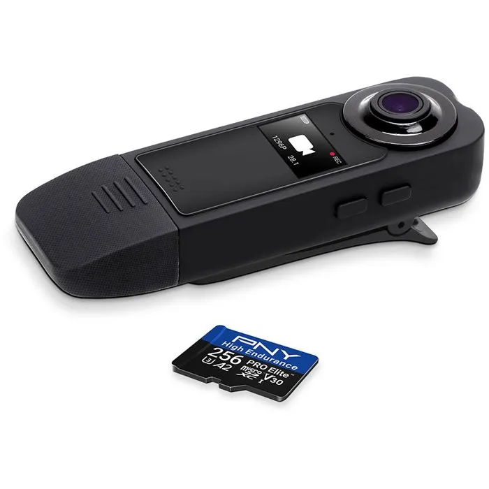 PNY Pro Elite High Endurance Carte mémoire microSDXC 256 Go UHS-I Class 10 U3 V30 A2 100 Mo/s - pour surveillance et caméras de sécurité