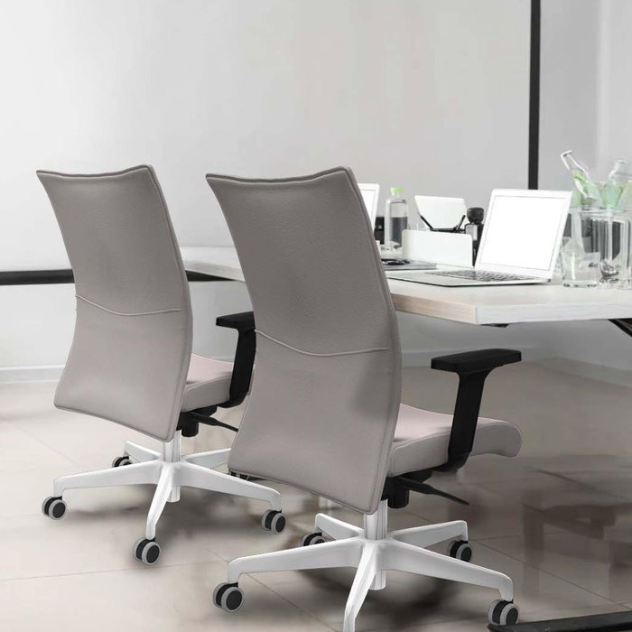 Piqueras Y Crespo Chaise Albacete Confidente, Similpiel Morado, Base Blanche, Brazos 2D