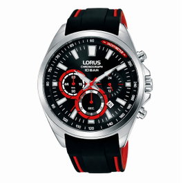Lorus RT387HX9 avec bracelet silicone noir