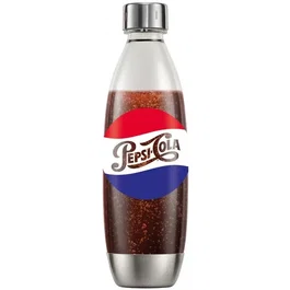 Sodastream Fuse Pepsi Metal Edition Limitée - Bouteille gazeuse design collector 1 L, compatible lave-vaisselle et sans BPA