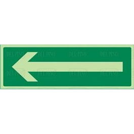 DUVER Signalisation 1103 Plast.297X105 Flèche Lumineuse