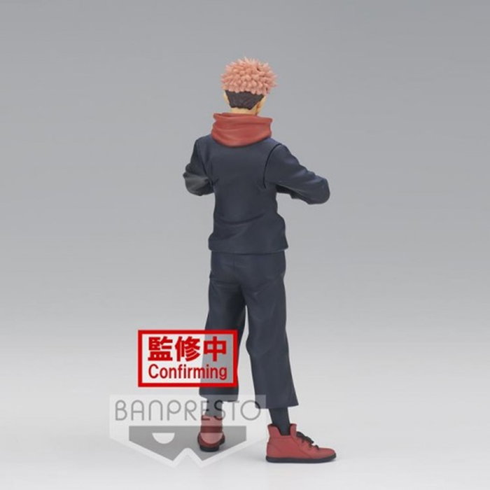 Banpresto Figurine Jujutsu Kaisen Yuji Itadori PVC 16 cm Anime Statue Collection