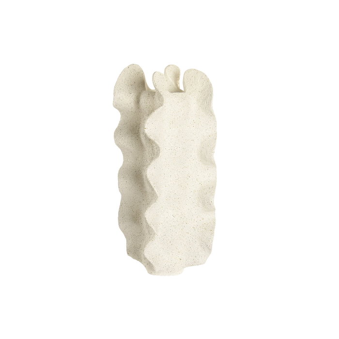 Home ESPRIT Vase Shabby Chic Beige Résine 27 x 27 x 62 cm Home ESPRIT Vase Shabby Chic Beige Résine 27 x 27 x 62 cm