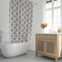 ORYX Rideau de Douche Vintage Gris 180x200 cm
