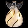 BigBuy Home Décorations de Noël Transparent Ange