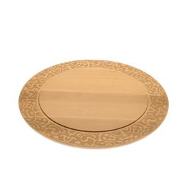 Alessi MW23 DRESSED INWOOD Planche à fromage en bois de hêtre