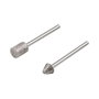 Meules abrasives Wolfcraft 5989000 conique Cylindrique Ø 8 mm (2 Pièces)