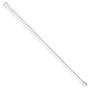ORYX Barre de douche extensible en aluminium blanc 125 à 220 cm