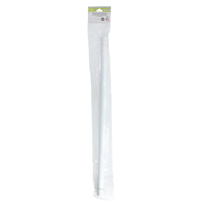 ORYX Barre de douche extensible en aluminium blanc 125 à 220 cm ORYX Barre de douche extensible en aluminium blanc 125 à 220 cm