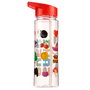 PUCKATOR - Bouteille d'eau thématique Game Over, 500 ml - Capacité 0,5 L - Dimensions 23 x 8,5 x 6,5 cm