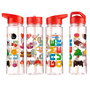 PUCKATOR - Bouteille d'eau thématique Game Over, 500 ml - Capacité 0,5 L - Dimensions 23 x 8,5 x 6,5 cm