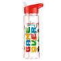 PUCKATOR - Bouteille d'eau thématique Game Over, 500 ml - Capacité 0,5 L - Dimensions 23 x 8,5 x 6,5 cm