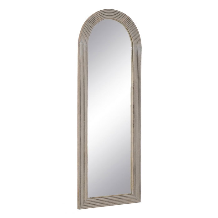 BigBuy Home Miroir sur Pied Blanc Naturel Vertical 64,8 x 3,8 x 172,7 cm BigBuy Home Miroir sur Pied Blanc Naturel Vertical 64,8 x 3,8 x 172,7 cm