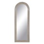 BigBuy Home Miroir sur Pied Blanc Naturel Vertical 64,8 x 3,8 x 172,7 cm